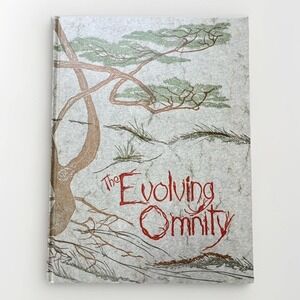 Gwen Frostic Linocut Nature Art Book- The Evolving Omnity- 1981 First Edition